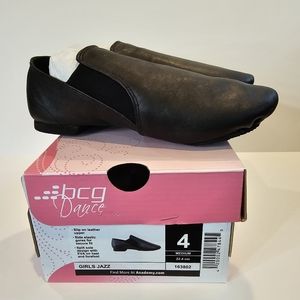 BCG Girl's Jazz Dance Shoes - Size 4